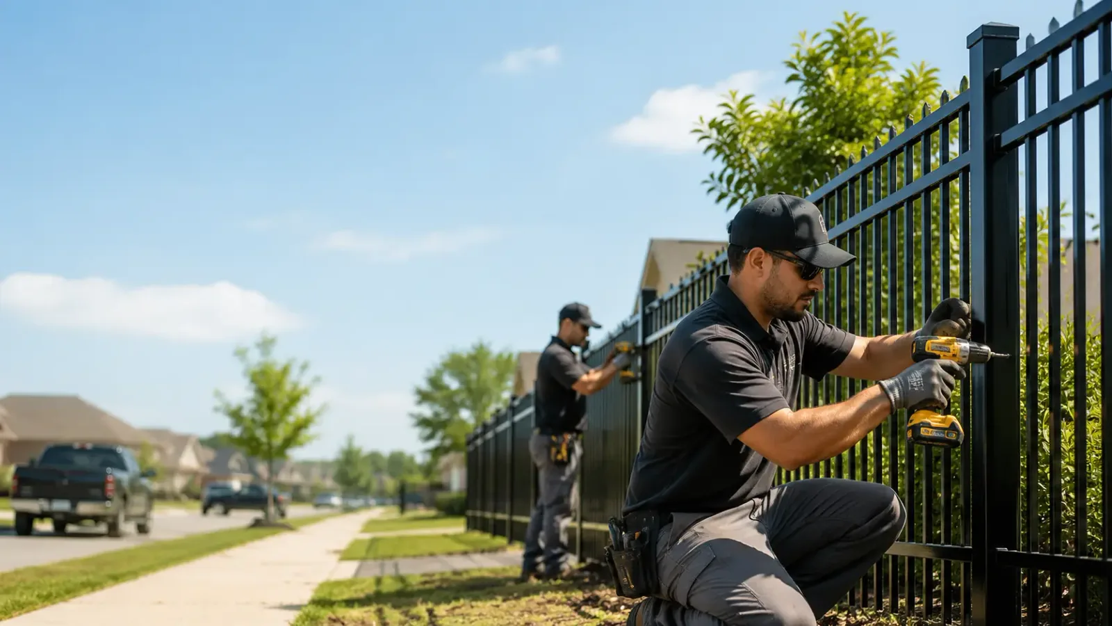 Metal Fence Installation in Strasburg, MO